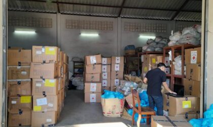 ກາແດງແຂວງຄຳມ່ວນກະກຽມເຄື່ອງຊ່ວຍເຫລືອປະຊາຊົນຜູ້ທຸກຍາກ ແລະ ຜູ້ປະສົບໄພພິບັດ