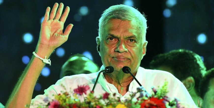 Ranil Wickremesinghe ນາຍົກລັດຖະມົນຕີສີລັງກາ ໄດ້ຮັບເລືອກເປັນປະທານາທິບໍດີຄົນໃໝ່ ທ່າມກາງການຕໍ່ຕ້ານຈາກປະຊາຊົນ