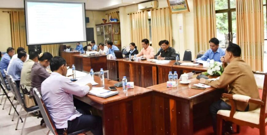 6 ເດືອນຕົ້ນປີ ນໍ້າປະປາອັດຕະປື ຜະລິດນໍ້າໄດ້ 255.740 ແມັດກ້ອນ ມີອັດຕາສູນເສຍ 37.819 ແມັດກ້ອນ ເທົ່າກັບ 15% 6 ເດືອນຕົ້ນປີ ນໍ້າປະປາອັດຕະປື ຜະລິດນໍ້າໄດ້ 255.740 ແມັດກ້ອນ ມີອັດຕາສູນເສຍ 37.819 ແມັດກ້ອນ ເທົ່າກັບ 15%