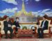 ລັດຖະມົນຕີ ກະຊວງ ອຸດສາຫະກຳ ແລະ ການຄ້າ ຕ້ອນຮັບ ທູດ ສປປ ເກົາຫລີ ປະຈຳລາວ ລັດຖະມົນຕີ ກະຊວງ ອຸດສາຫະກຳ ແລະ ການຄ້າ ຕ້ອນຮັບ ທູດ ສປປ ເກົາຫລີ ປະຈຳລາວ
