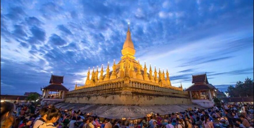 ເດືອນ 12 ລາວ ມີບຸນກະຖິນ ແລະ ບຸນໄຫວ້ພະທາດ