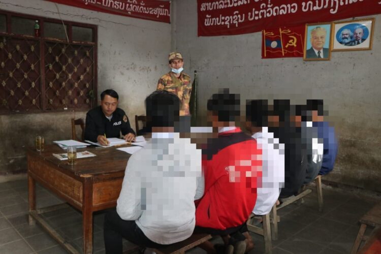 ປກສ ແຂວງຜົ້ງສາລີ ສຶກສາອົບຮົມກຸ່ມໄວໜຸ່ມ ທີ່ດັດແປງສະພາບເຕັກນິກລົດ