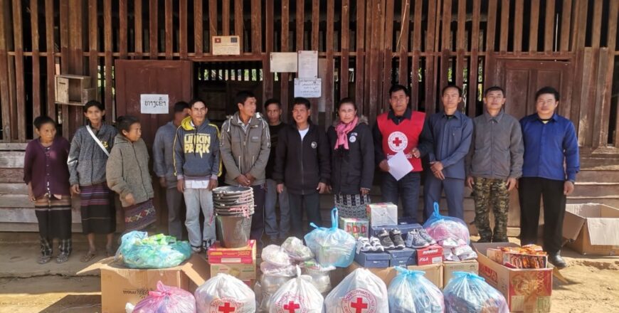 ກາແດງເມືອງວຽງພູຄາ ແລະ ຫ້ອງການ ຮສສ ເມືອງ ມອບເຄື່ອງຕ້ານໄພໜາວຊ່ວຍເຫລືອປະຊາຊົນທຸກຍາກຂາດເຂີນ ກາແດງເມືອງວຽງພູຄາ ແລະ ຫ້ອງການ ຮສສ ເມືອງ ມອບເຄື່ອງຕ້ານໄພໜາວຊ່ວຍເຫລືອປະຊາຊົນທຸກຍາກຂາດເຂີນ