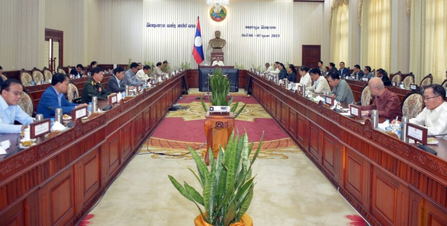 ລັດຖະບານ ຈະສືບຕໍ່ສຸມໃສ່ແກ້ໄຂແຜນວຽກຈຸດສຸມສຳຄັນຂອງຊາດ ເພື່ອການພັດທະນາເສດຖະກິດ-ສັງຄົມ ລັດຖະບານ ຈະສືບຕໍ່ສຸມໃສ່ແກ້ໄຂແຜນວຽກຈຸດສຸມສຳຄັນຂອງຊາດ ເພື່ອການພັດທະນາເສດຖະກິດ-ສັງຄົມ