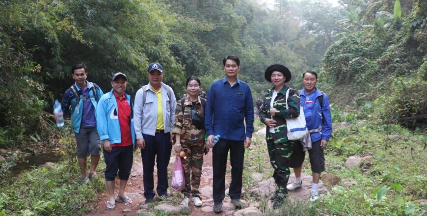 ອຸດົມໄຊ ສຳຫລວດແລວທາງເຊື່ອມຕໍ່ບ້ານຫາດເຕິ ເມືອງງາ ຫາ ບ້ານມົກຫລັກ ເຂດນ້ຳພວນ ເມືອງຮຸນ