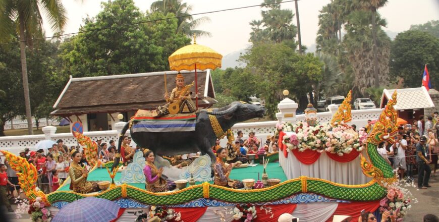 ສະຫລອງປີໃໝ່ລາວປີນີ້ບັນຍາກາດຄຶກຄື້ນຍິ່ງໃຫຍ່ອະລັງການ
