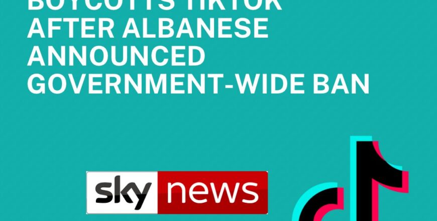 ສໍານັກຂ່າວ Sky News ຫ້າມນຳໃຊ້ແອັບ TikTok ອີກແຫ່ງ ກັງວົນບັນຫາຄວາມໝັ້ນຄົງ ຮຽກຮ້ອງສື່ອື່ນໃຫ້ຍົກເລີກນໍາໃຊ້ ສໍານັກຂ່າວ Sky News ຫ້າມນຳໃຊ້ແອັບ TikTok ອີກແຫ່ງ ກັງວົນບັນຫາຄວາມໝັ້ນຄົງ ຮຽກຮ້ອງສື່ອື່ນໃຫ້ຍົກເລີກນໍາໃຊ້