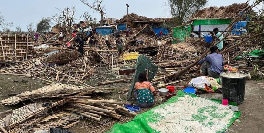 ຈຳນວນຜູ້ເສຍຊີວິດເພີ່ມຂຶ້ນຫລາຍກວ່າ 80ຄົນ ຈາກເຫດພາຍຸໄຊໂຄນໂມຄາ ຖະຫລົ່ມມຽນມາ ຈຳນວນຜູ້ເສຍຊີວິດເພີ່ມຂຶ້ນຫລາຍກວ່າ 80ຄົນ ຈາກເຫດພາຍຸໄຊໂຄນໂມຄາ ຖະຫລົ່ມມຽນມາ
