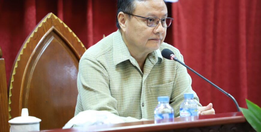 ລັດຖະມົນຕີກະຊວງການເງິນ ເນັ້ນໃຫ້ການເງິນຈຳປາສັກ ເອົາໃຈໃສ່ຊຸກຍູ້ເປັນເຈົ້າການຈັດຕັ້ງປະຕິບັດແຜນງົບປະມານແຫ່ງລັດໃຫ້ມີຄວາມຮັບຜິດຊອບສູງ