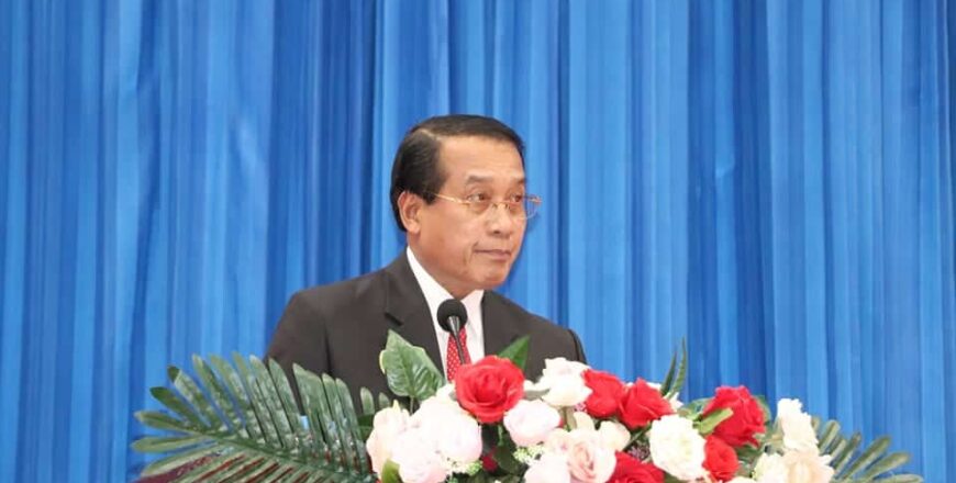 6 ເດືອນຕົ້ນປີ 2023 ເສດຖະກິດແຂວງຄໍາມ່ວນ ຂະຫຍາຍຕົວໃນລະດັບ 5,34% ຄິດເປັນມູນຄ່າຕາມລາຄາໃນປີ ເທົ່າກັບ 14.891 ຕື້ກີບ 6 ເດືອນຕົ້ນປີ 2023 ເສດຖະກິດແຂວງຄໍາມ່ວນ ຂະຫຍາຍຕົວໃນລະດັບ 5,34% ຄິດເປັນມູນຄ່າຕາມລາຄາໃນປີ ເທົ່າກັບ 14.891 ຕື້ກີບ