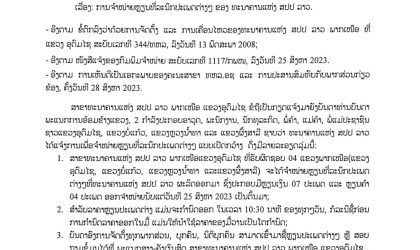 ສາຂາທະນາຄານແຫ່ງ ສປປ ລາວ ພາກເໜືອ ແຂວງອຸດົມໄຊອອກຈຳໜ່າຍຫລຽນ 7 ປະເພດ ມູນຄ່າແຕ່ 2 ລ້ານກວ່າກີບ ຫາ 94 ລ້ານກວ່າກີບ