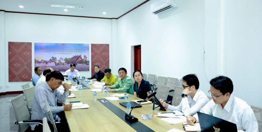ຫລວງພະບາງ ສະເໜີປັບປຸງ ເສັ້ນທາງເຂົ້າເຖິງແຫລ່ງທ່ອງທ່ຽວ ແລະ ຂອດບໍລິການ ດ້ານການທ່ອງທ່ຽວເພື່ອໃຫ້ໄດ້ມາດຕະຖານ