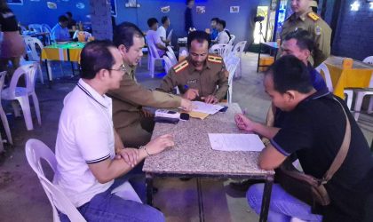 ຄະນະຮັບຜິດຊອບແກ້ໄຂສຽງເນືອງນັນ ລົງກວດກາຮ້ານອາຫານ-ຮ້ານບັນເທີງ ຢູ່ເມືອງສີໂຄດຕະບອງ ພົບຫລາຍຮ້ານລະເມີດລະບຽບການ