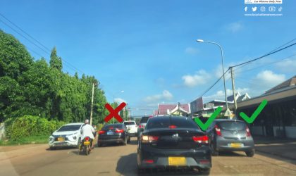 ຊົ່ວໂມງເລັ່ງດ່ວນ ມັກຈະພົບເຫັນຜູ້ຂັບຂີ່ຈຳນວນໜຶ່ງ ຂັບຂີ່ບໍ່ຖືກກົດລະບຽບຈະລາຈອນ