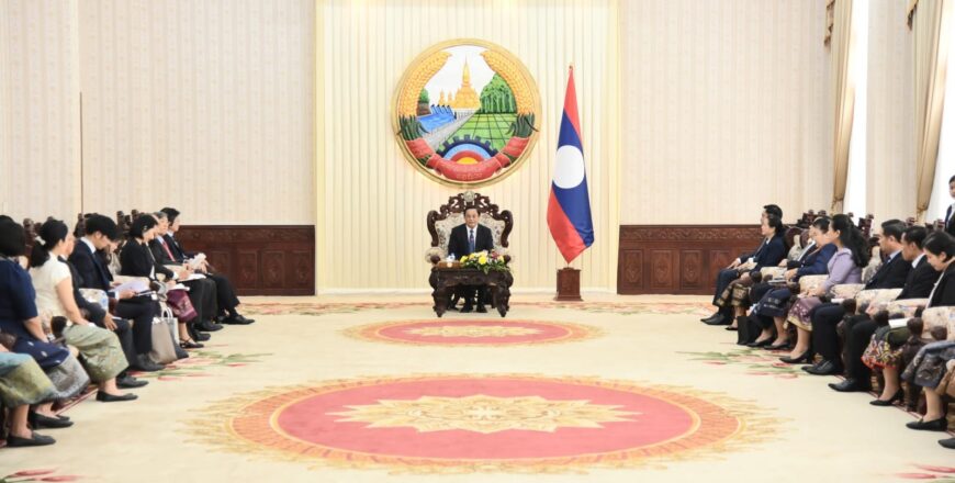 ນາຍົກລັດຖະມົນຕີ ສະເໜີໃຫ້ລັດຖະບານຍີ່ປຸ່ນ ສືບຕໍ່ສົ່ງອາສາສະໝັກ ມາປະຕິບັດໜ້າທີ່ຢູ່ ສປປ ລາວ ຕາມຂະແໜງການທີ່ມີຄວາມຈຳເປັນ ນາຍົກລັດຖະມົນຕີ ສະເໜີໃຫ້ລັດຖະບານຍີ່ປຸ່ນ ສືບຕໍ່ສົ່ງອາສາສະໝັກ ມາປະຕິບັດໜ້າທີ່ຢູ່ ສປປ ລາວ ຕາມຂະແໜງການທີ່ມີຄວາມຈຳເປັນ