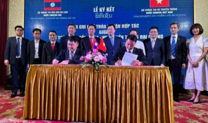 ກົມສື່ມວນຊົນລາວ ແລະ ກົມຖະແຫລງຂ່າວການຕ່າງປະເທດຫວຽດນາມ ເຊັນບົດບັນທຶກຮ່ວມມືສອງຝ່າຍ