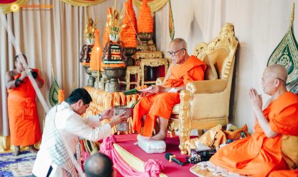 ສູດປະລິຕະມຸງຄຸນ ບຸນນະມັດສະການພະທາດຫລວງວຽງຈັນ