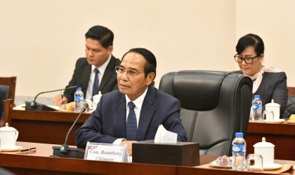 ຮອງປະທານປະເທດ ຕ້ອນຮັບ ຄະນະຜູ້ແທນສະພາທີ່ປືກສາການເມືອງທົ່ວປະເທດຈີນ