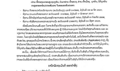 ນາຍົກອອກຄຳສັ່ງປາບປາມຫວຍເຖື່ອນ ພົບຜູ້ລະເມີດໃຫ້ໃຊ້ມາດຕະການທາງກົດໝາຍຢ່າງເດັດຂາດ