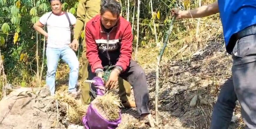 ກໍ່ເຫດຄາຕະກຳແຟນສາວ ແລ້ວຊຸກເຊື່ອງໄວ້ສວນມັນຕົ້ນ ຍ້ອນປະຕິເສດບໍ່ຍອມຮ່ວມເພດນຳ ກໍ່ເຫດຄາຕະກຳແຟນສາວ ແລ້ວຊຸກເຊື່ອງໄວ້ສວນມັນຕົ້ນ ຍ້ອນປະຕິເສດບໍ່ຍອມຮ່ວມເພດນຳ