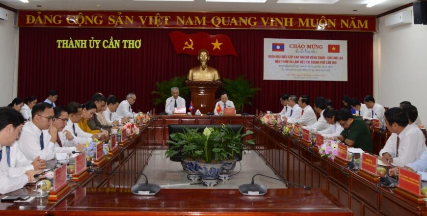 ນະຄອນຫລວງວຽງຈັນ ແລະ ນະຄອນເກິນເທີ ແລກປ່ຽນວຽກງານການຜະລິດກະສິກຳສົ່ງອອກ