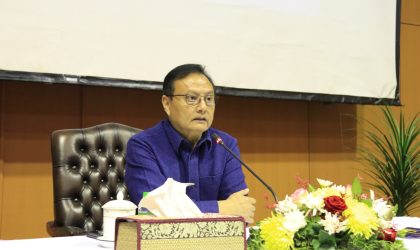 ລັດຖະມົນຕີກະຊວງການເງິນ ໂອ້ລົມພະນັກງານຂະແໜງພາສີ ເພື່ອໃຫ້ບັນລຸຕາມແຜນທີ່ວາງໄວ້