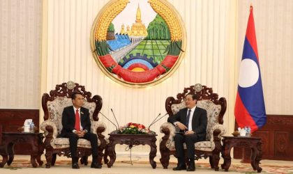 ນາຍົກລັດຖະມົນຕີ ຕ້ອນຮັບຄະນະຜູ້ແທນ ກະຊວງປ້ອງກັນປະເທດ ຣາຊະອານາຈັກໄທ