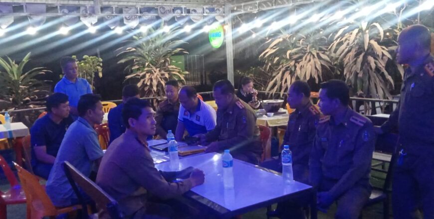 ກວດພົບຮ້ານບັນເທີງຢູ່ເມືອງສັງທອງ 2 ຮ້ານ ລະເມີດລະບຽບການເປີດຮ້ານເກີນໂມງ