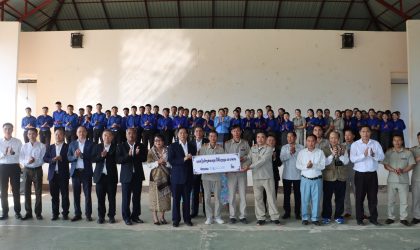 ໂຮງຮຽນ ມ ສ ນາຄາວ ເມືອງວຽງໄຊໄດ້ຮັບເງີນຊ່ວຍເຫຼືອກໍ່ສ້າງຫໍສະມຸດມູນຄ່າ 356 ລ້ານກີບ