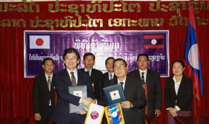 ຍີ່ປຸ່ນ ໃຫ້ທຶນຊ່ວຍເຫລືອຫລາຍກວ່າ 100.000 ໂດລາ ເພື່ອພັດທະນາການສຶກສາຢູ່ແຂວງວຽງຈັນ
