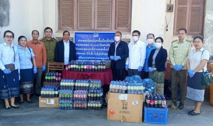 ສາທາລະນະສຸກ ແຂວງຄຳມ່ວນ ທຳລາຍຢາພື້ນເມືອງປະເພດນ້ຳດຳທີ່ປຸງແຕ່ງບໍ່ຖືກວິທີ ແລະ ປົນເປື້ອນສານສະເຕລອຍ