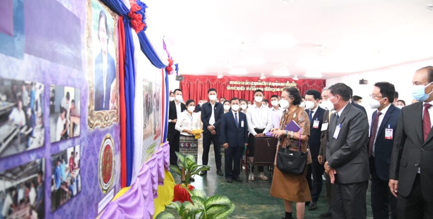 ສົມເດັດພະເທບ ຣັດຕະນະຣາຊສຸດາ  ຢ້ຽມຢາມໂຮງຮຽນວັດທະນະທຳ  ຫລັກ 67 ພ້ອມໃຫ້ການຊ່ວຍເຫລືອ ສ້າງຫ້ອງການຄູ ແລະ ຫໍພັກຍິງ