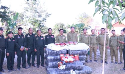 ມອບຢາໄອສ໌ 533 ກິໂລກຣາມ ທີ່ຢຶດມາໄດ້ ໃຫ້ພະແນກຕຳຫລວດສະກັດກັ້ນ ແລະ ຕ້ານຢາເສບຕິດ ປກສ ນວ