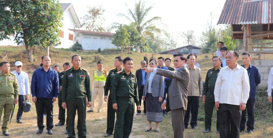 ປະທານປະເທດ ຊີ້ນຳໃຫ້ກອງພັນ 609 ທະຫານແຂວງໄຊຍະບູລີ ສ້າງພະລາທີ່ ສ້າງລາຍຮັບເຂົ້າກົມກອງ