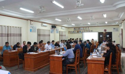 ຫາລື ປະເມີນຜົນກະທົບຕໍ່ສິ່ງແວດລ້ອມ-ສັງຄົມ ຂອງໂຮງງານຜະລິດແປ້ງມັນຕົ້ນ ຢູ່ເມືອງມະຫາໄຊ