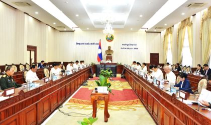 ລັດຖະບານ ໄຂກອງປະຊຸມສະໄໝສາມັນ ປະຈຳເດືອນກຸມພາ 2024 ພ້ອມກັນ ຄົ້ນຄວ້າຫາລືຫລາຍບັນຫາສຳຄັນ