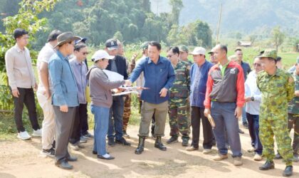 ເຈົ້າແຂວງສະຫວັນນະເຂດ ລົງຊຸກຍູ້ວຽກພັດທະນາກຸ່ມບ້ານຈຽງຕູບ ເມືອງເຊໂປນ