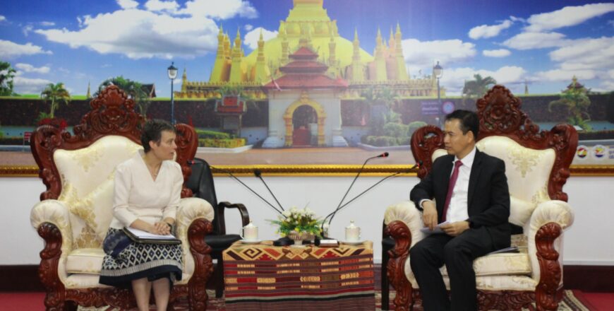 ປີ 2023 ການຄ້າ ລາວ-ອັງກິດ ບັນລຸໄດ້ 46,3 ລ້ານກວ່າໂດລາ ແລະ ເປັນອັນດັບທີ 12 ຂອງການລົງທຶນຢູ່ ສປປ ລາວ