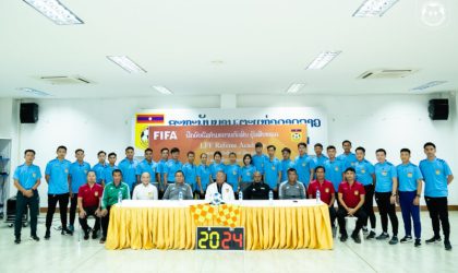ສຕລ ຝຶກອົບຮົມກຳມະການຕັດສິນຮຸ່ນສືບທອດ ( LFF Referee Academy) ຄັ້ງທໍາອິດ
