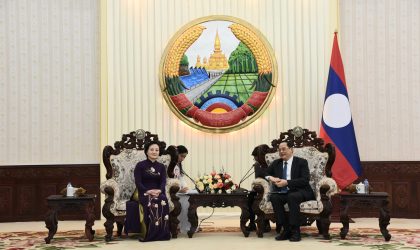 ນາຍົກລັດຖະມົນຕີ ຕ້ອນຮັບລັດຖະມົນຕີ ກະຊວງພາຍໃນ ແຫ່ງ ສສ ຫວຽດນາມ
