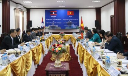 ກອງປະຊຸມພົບປະສອງຝ່າຍ ລະຫວ່າງ ກະຊວງພາຍໃນ ລາວ ແລະ ສສ ຫວຽດນາມ