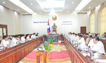 ກອງປະຊຸມສະໄໝສາມັນ ຂອງລັດຖະບານ ປະຈຳເດືອນເມສາ 2024 ຈະຄົ້ນຄວ້າຫາລື ແລະ ແກ້ໄຂ 6 ວຽກງານສຳຄັນ