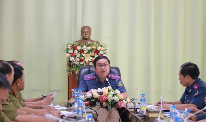 ປຶກສາຫາລື ກ່ຽວກັບການຕິດຕາມກວດກາ ແລະ ແກ້ໄຂຜູ້ຖືກກັກຂັງ ເກີນກຳນົດ
