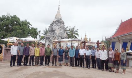 ຫາລື ຄວາມເປັນເອກະພາບຂຶ້ນທະບຽນມໍລະດົກທາງດ້ານວັດທະນະທໍາພະທາດໂຜ່ນ ແລະ ຜາສາດເຮືອນຫີນ ເມືອງໄຊພູທອງ