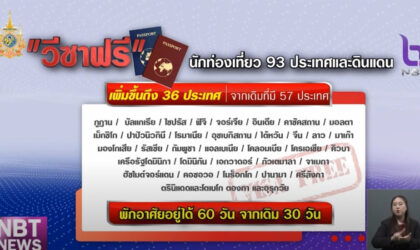 ສປປ ລາວ ໄດ້ຮັບສິດຟຣີວີຊ່າພັກອາໄສຢູ່ໄທໄດ້ຍາວບໍ່ເກີນ 60 ມື້ (ປົກກະຕິບໍ່ເກີນ 30 ມື້) ເລີ່ມເດືອນມິຖຸນາ 2024