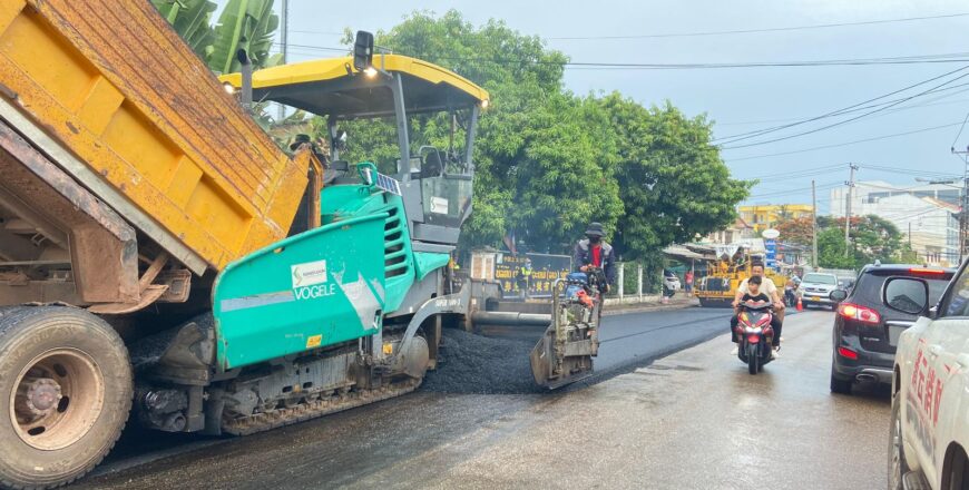 ຄາດວ່າການປັບປຸງ ແລະ ສ້ອມແປງເສັ້ນທາງ 18 ເສັ້ນ ໃນນະຄອນຫລວງວຽງຈັນ ຈະສຳເລັດໃນທ້າຍເດືອນຕຸລາ 2024