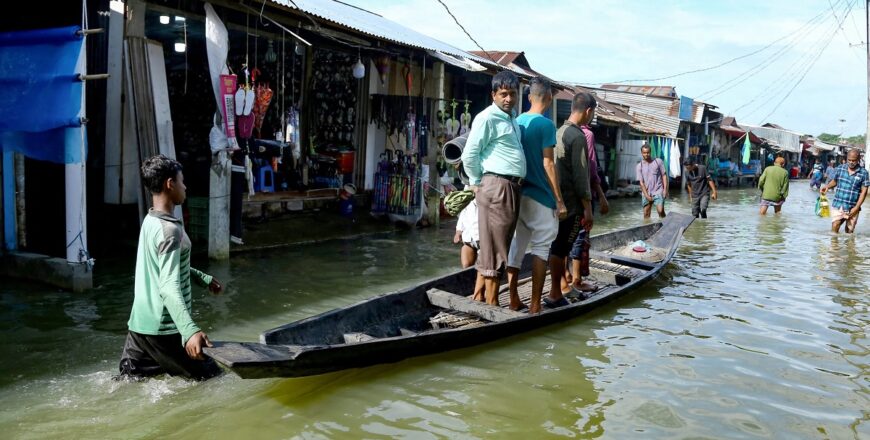 ນ້ຳຖ້ວມໃຫຍ່ຢູ່ບັງກະລາເທດ ມີຜູ້ເສຍຊີວິດແລ້ວ 8 ຄົນ, 2 ລ້ານກວ່າຄົນເດືອດຮ້ອນ ນ້ຳຖ້ວມໃຫຍ່ຢູ່ບັງກະລາເທດ ມີຜູ້ເສຍຊີວິດແລ້ວ 8 ຄົນ, 2 ລ້ານກວ່າຄົນເດືອດຮ້ອນ