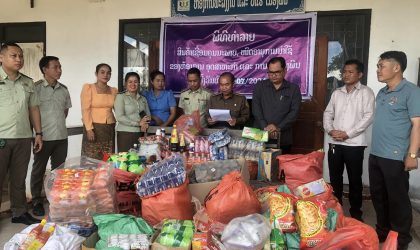 ເມືອງພີນ ທຳລາຍສິນຄ້າໝົດອາຍຸ-ເສື່ອມຄຸນນະພາບ 100 ກວ່າລາຍການ