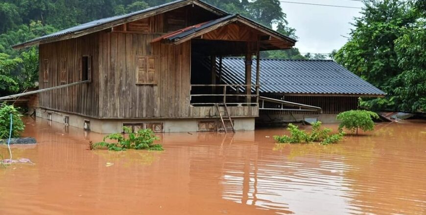 ຫລວງນ້ຳທາ, ບໍ່ແກ້ວ, ອຸດົມໄຊ, ຫລວງພະບາງ ແລະ ໄຊຍະບູລີ ຈະມີຝົນຕົກໜັກ ແລະ ເຝົ້າລະວັງນ້ຳຖ້ວມດິນເຈື່ອນ