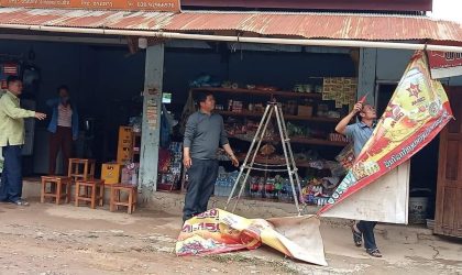 ເມືອງແບງ ຮື້-ຖອນ ປ້າຍໂຄສະນາບໍ່ຖືກລະບຽບການ 200 ກວ່າປ້າຍ ພ້ອມທັງເຮັດບົດບັນທຶກກ່າວເຕືອນເຈົ້າຂອງຮ້ານ